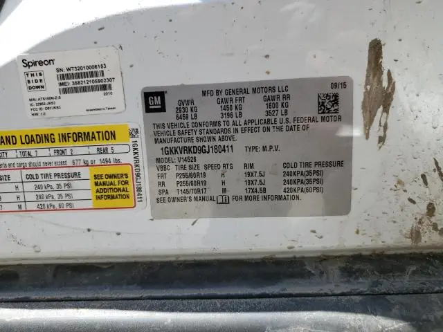 2016 GMC ACADIA SLT-1