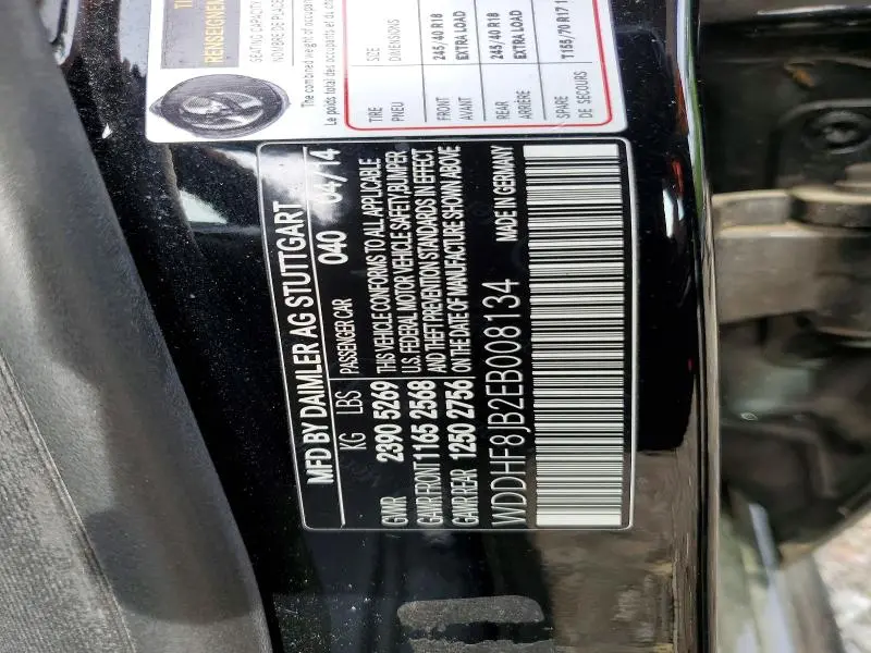 2014 MERCEDES-BENZ E 350 4MATIC  