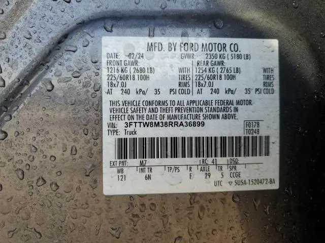 2024 FORD MAVERICK LARIAT  