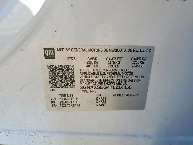 2026 CHEVROLET EQUINOX ACTIV  