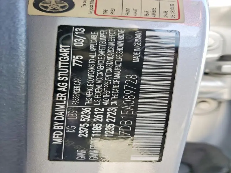 2014 MERCEDES-BENZ CLS 550  