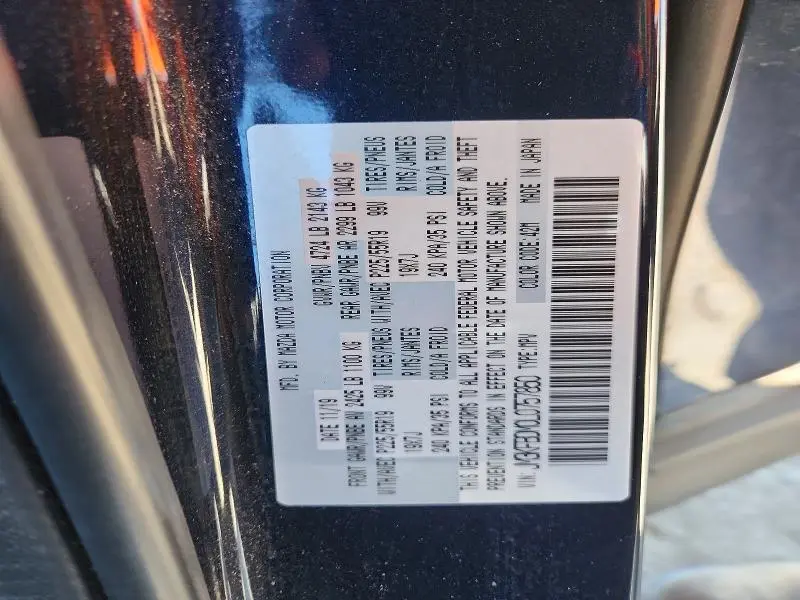 2020 MAZDA CX-5 GRAND TOURING  