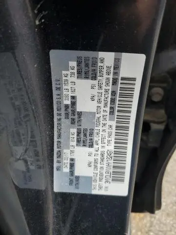 2017 TOYOTA YARIS IA   