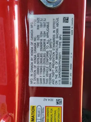 2023 HONDA CR-V SPORT  