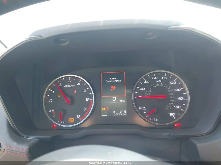 2022 SUBARU WRX LIMITED