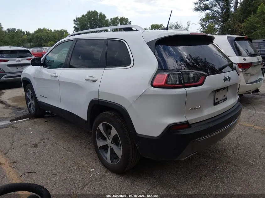 2019 JEEP CHEROKEE LIMITED 4X4
