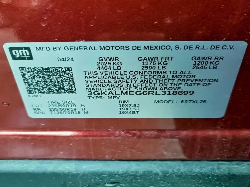 2024 GMC TERRAIN SLE  