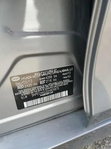 2013 HYUNDAI SONATA SE  