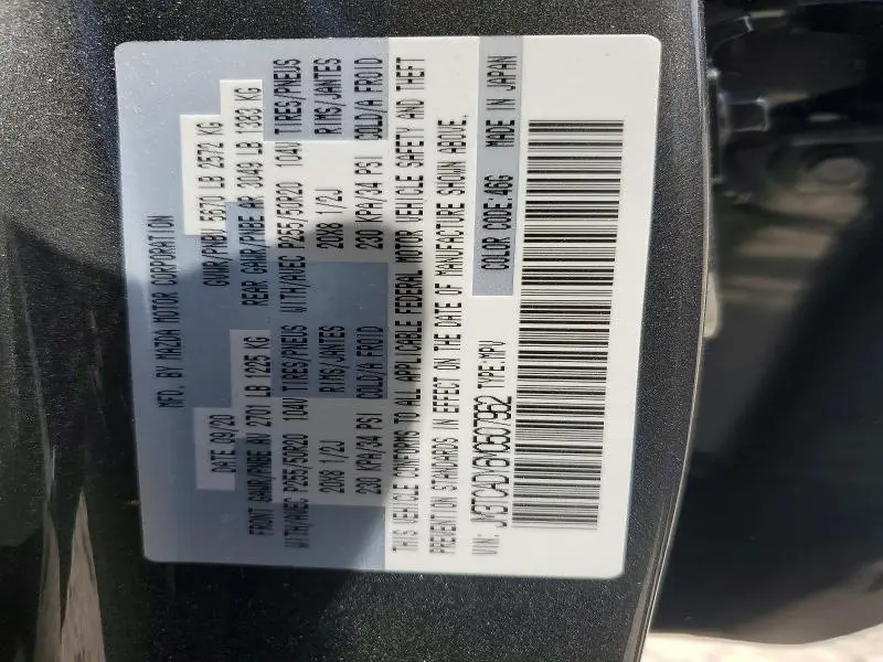 2021 MAZDA CX-9 GRAND TOURING  