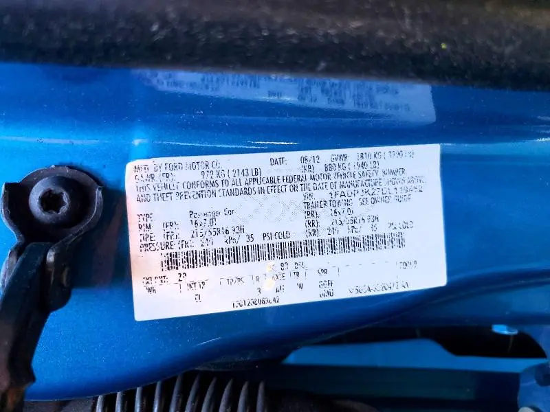 2013 FORD FOCUS SE  