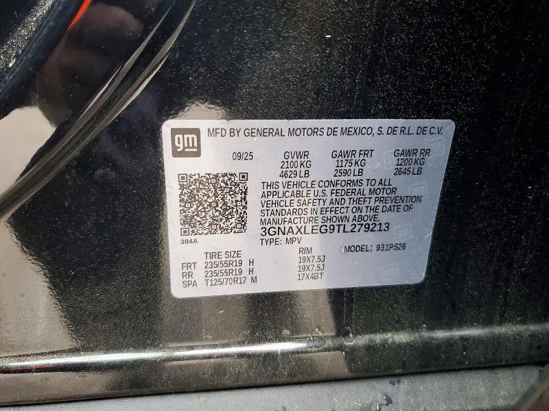 2026 CHEVROLET EQUINOX RS  