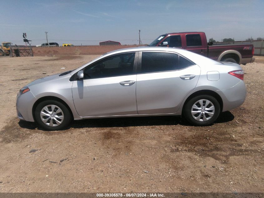 2014 TOYOTA COROLLA L