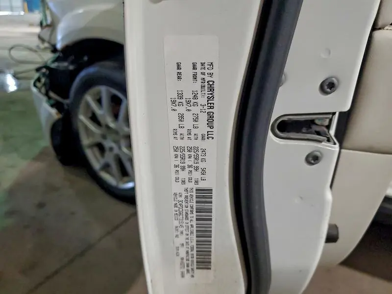 2012 DODGE JOURNEY CREW  