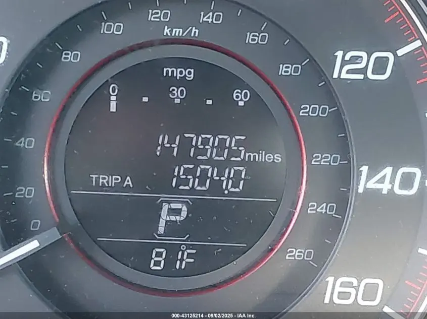 2013 HONDA ACCORD EX-L V-6