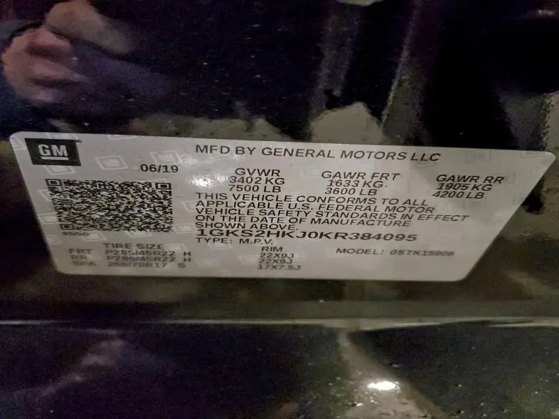 2019 GMC YUKON XL DENALI  