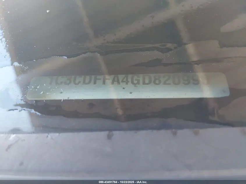 2016 DODGE DART SXT SPORT