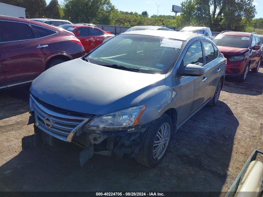 2014 NISSAN SENTRA S