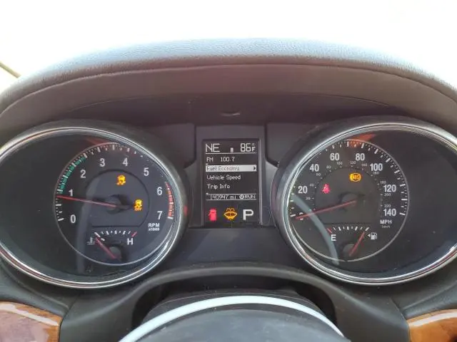 2012 JEEP GRAND CHEROKEE OVERLAND  