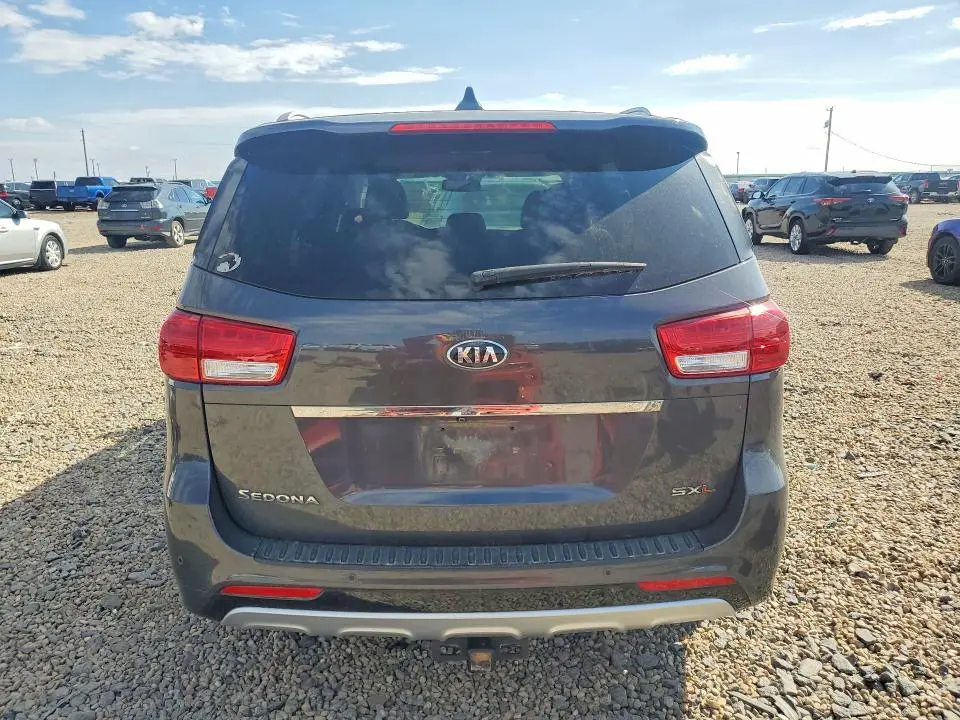 2018 KIA SEDONA SXL  