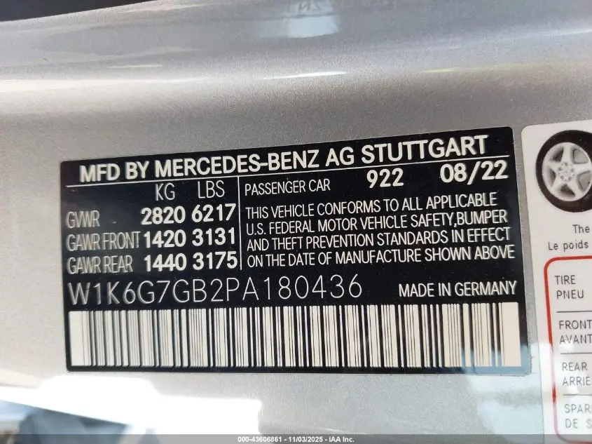 2023 MERCEDES-BENZ S 580 4MATIC