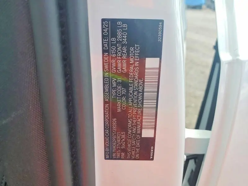 2025 VOLVO XC90 PLUS  