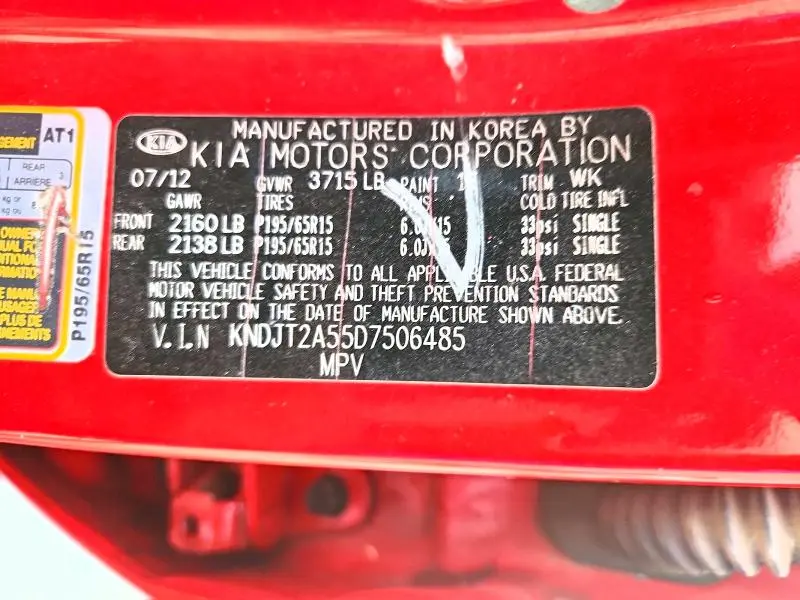2013 KIA SOUL BASE  