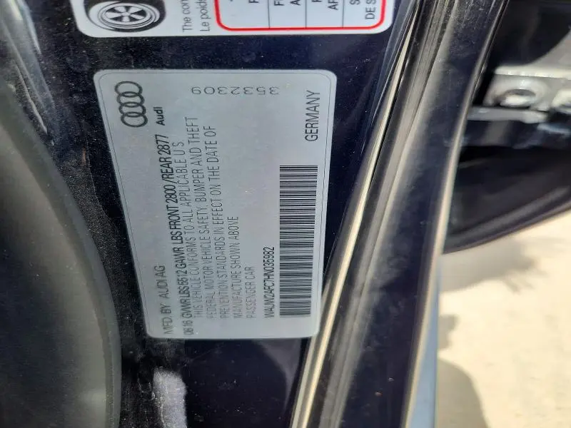 2017 AUDI A7 PREMIUM PLUS  