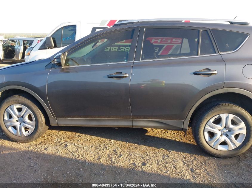 2013 TOYOTA RAV4 LE