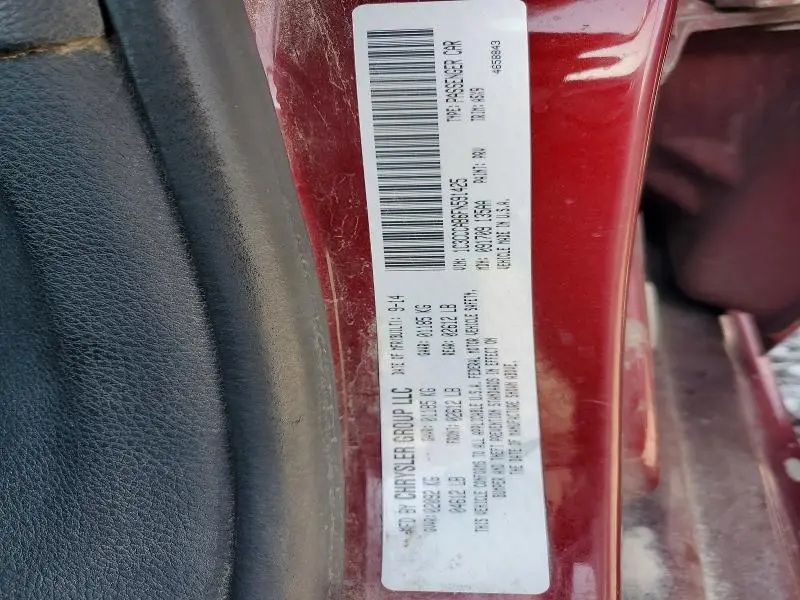 2015 CHRYSLER 200 LIMITED  