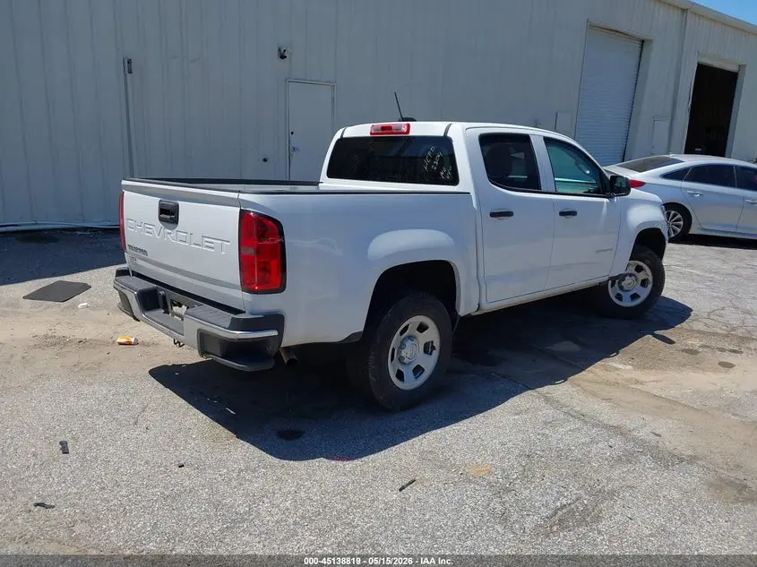2022 CHEVROLET COLORADO 2WD  SHORT BOX WT
