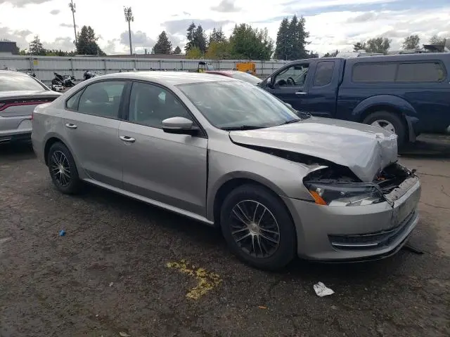 2012 VOLKSWAGEN PASSAT S