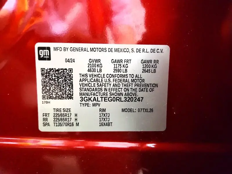 2024 GMC TERRAIN SLE  