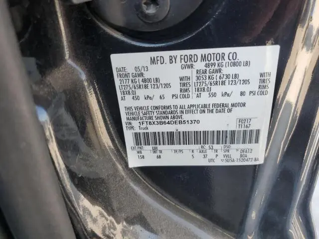 2013 FORD F350 SUPER DUTY  