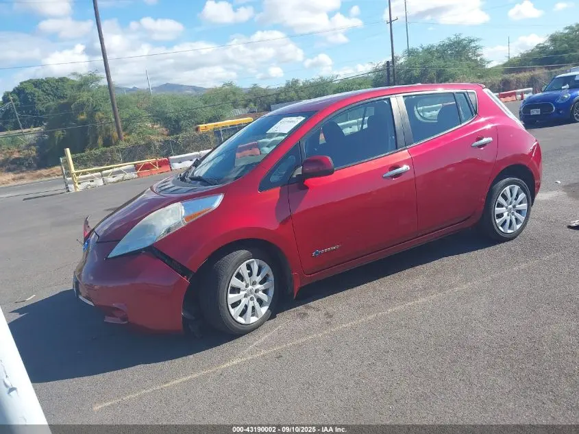 2015 NISSAN LEAF S
