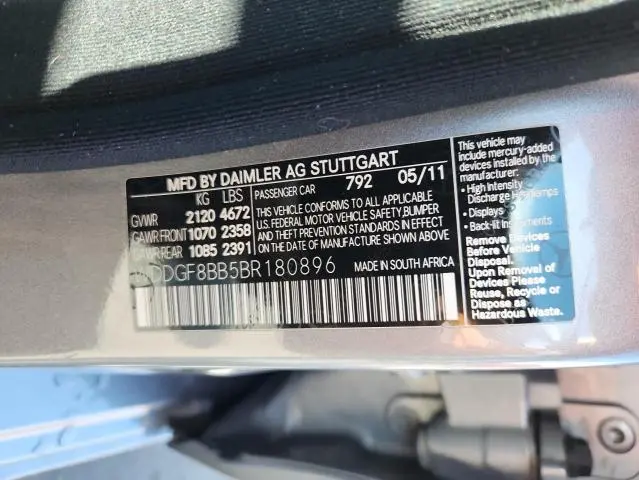 2011 MERCEDES-BENZ C 300 4MATIC  