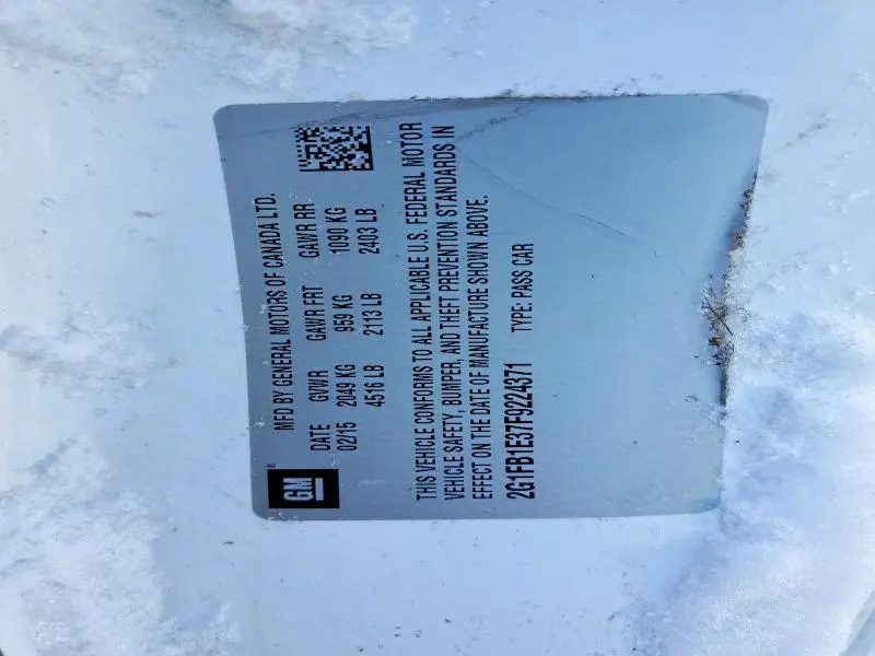 2015 CHEVROLET CAMARO LS  