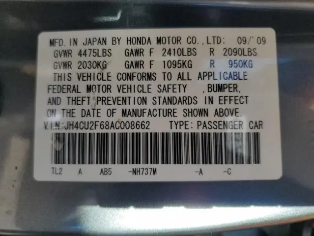 2010 ACURA TSX   