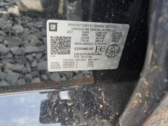 2018 GMC YUKON DENALI  
