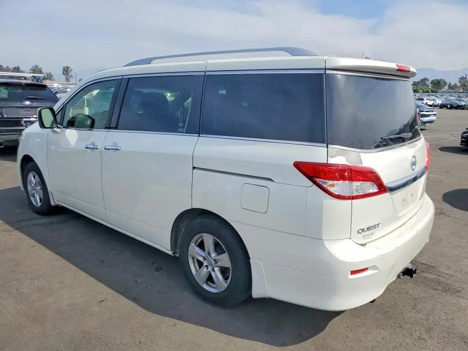 2013 NISSAN QUEST 3.5 S  