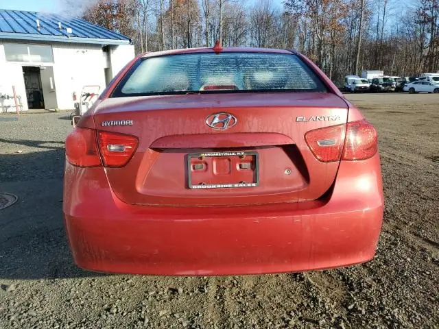 2010 HYUNDAI ELANTRA BLUE  