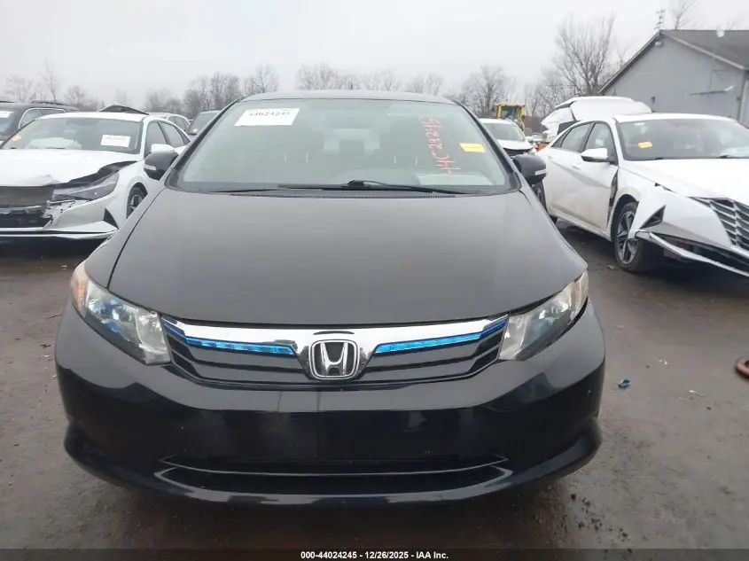 2012 HONDA CIVIC HYBRID  