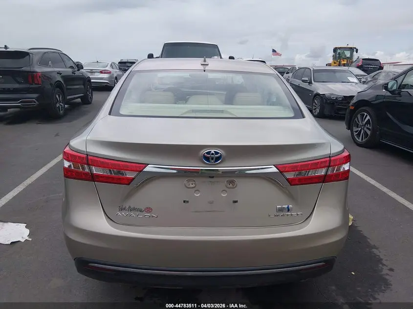 2013 TOYOTA AVALON HYBRID LIMITED