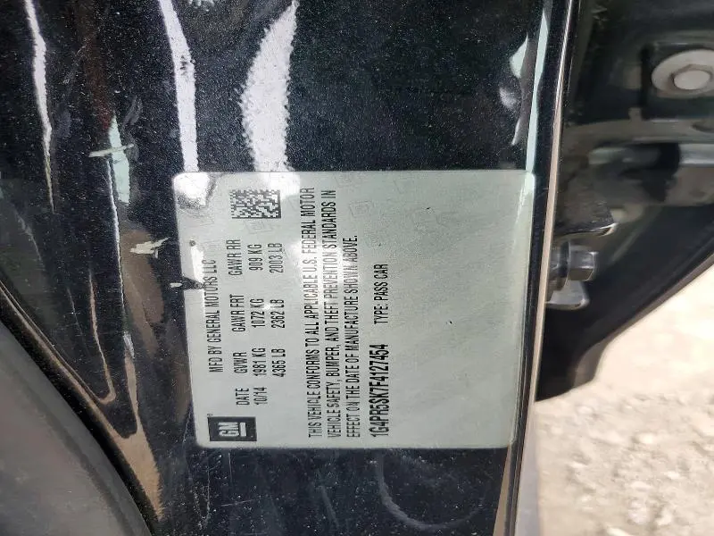 2015 BUICK VERANO CONVENIENCE  