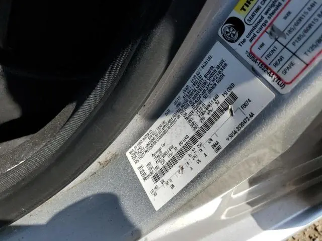 2012 FORD FIESTA SE  