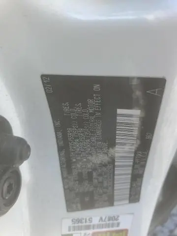 2012 TOYOTA SIENNA XLE
