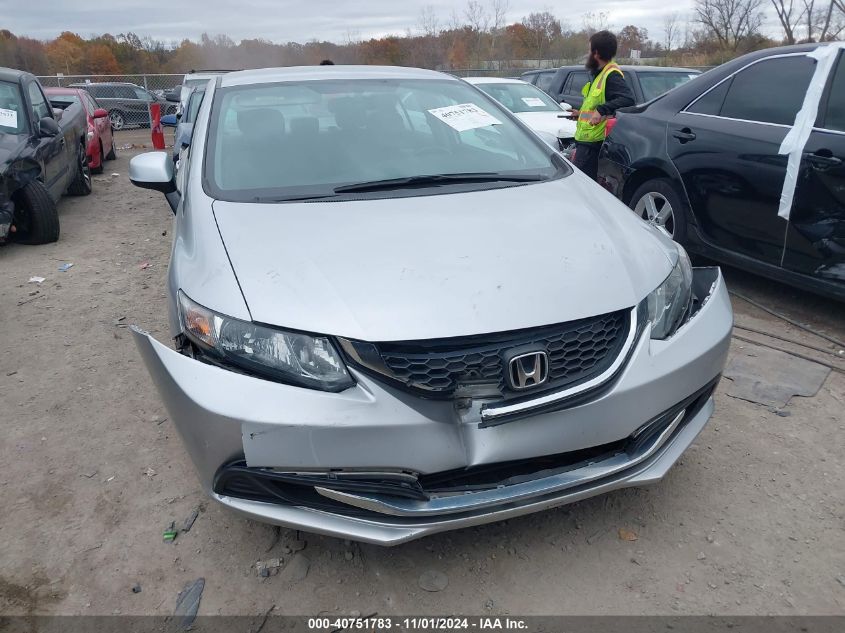 2013 HONDA CIVIC LX