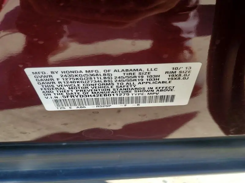 2014 ACURA MDX TECHNOLOGY  