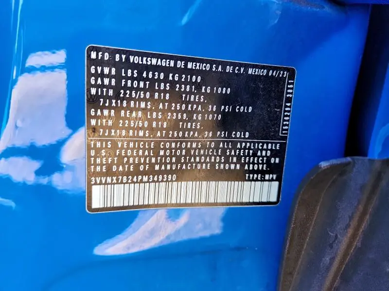 2023 VOLKSWAGEN TAOS SE  