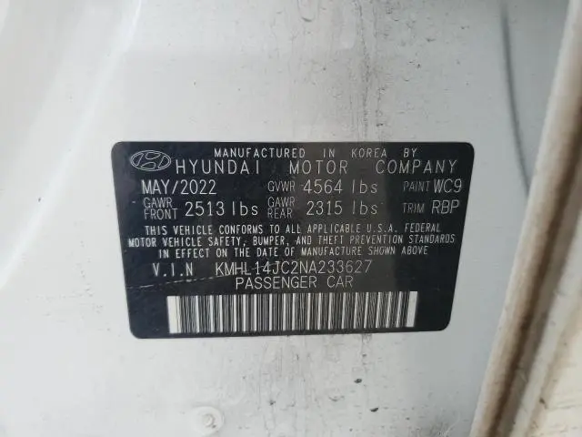 2022 HYUNDAI SONATA N LINE  