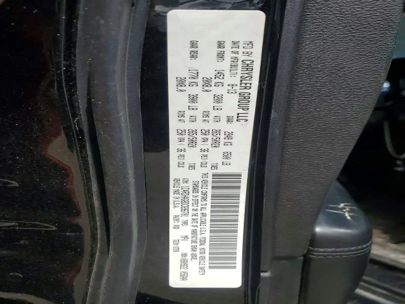 2013 DODGE DURANGO SXT  